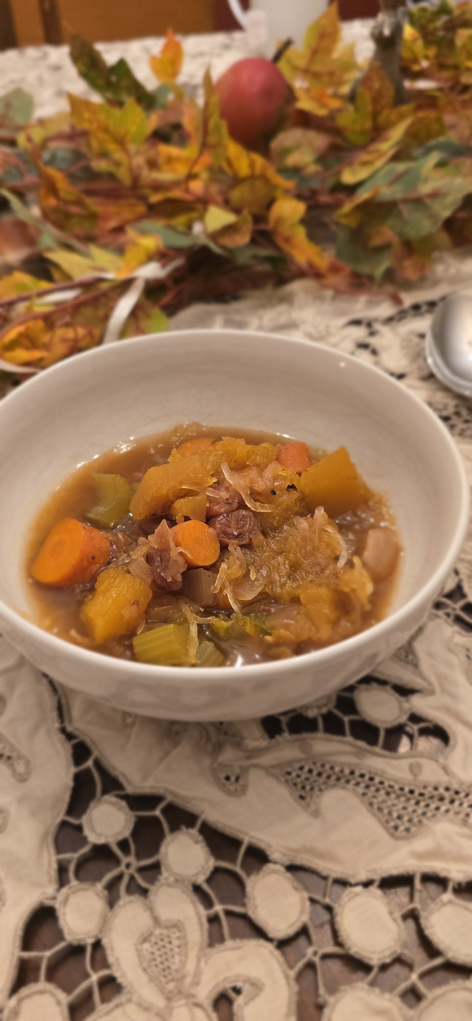Harvest Harmony: Autumn Vegetable and Spaghetti Squash&nbsp;Stew