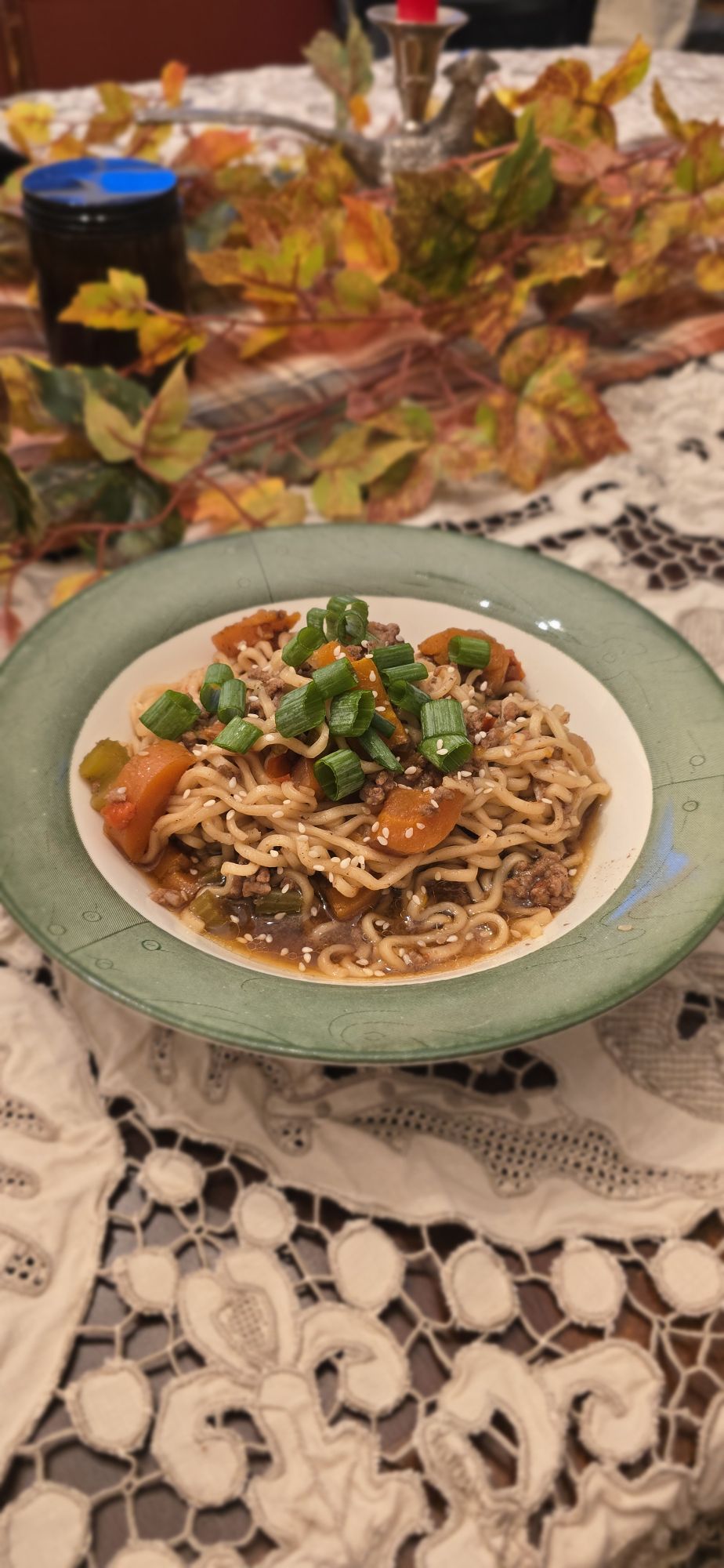 Autumn Rain and Ramen: A Cozy Crockpot Fusion&nbsp;Soup